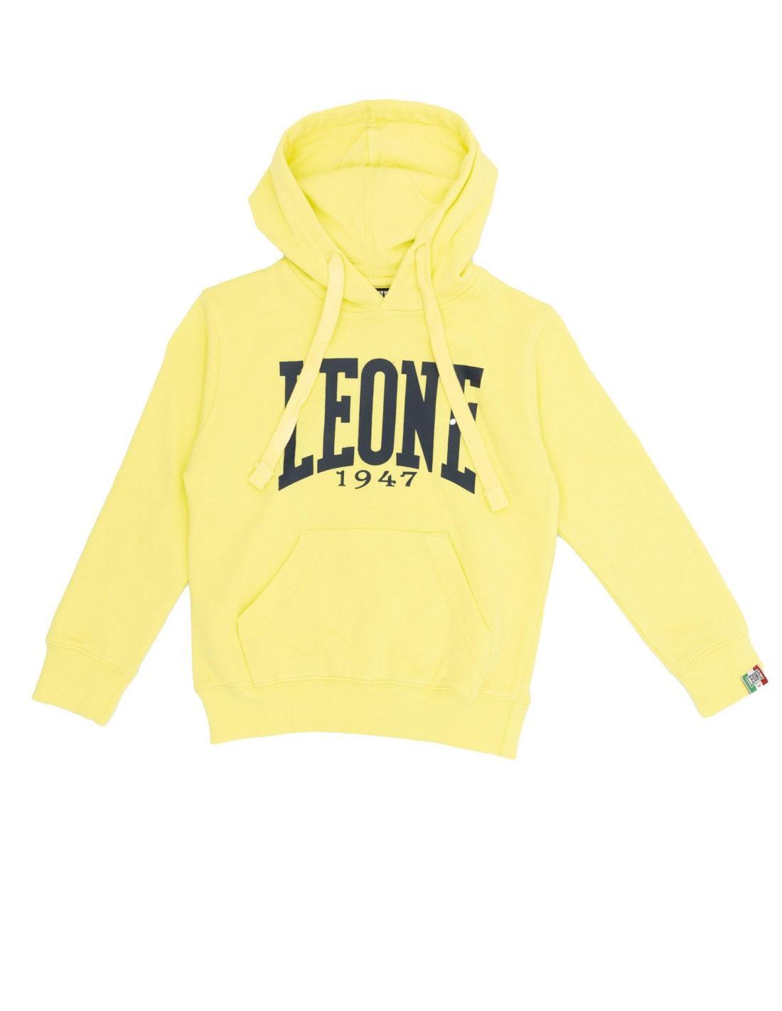 Camisola com capuz básico com fecho infantil