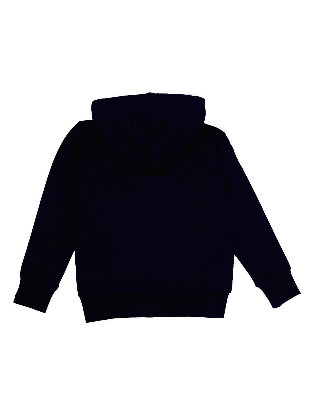 Sweat basique avec capuche et zip 2/3