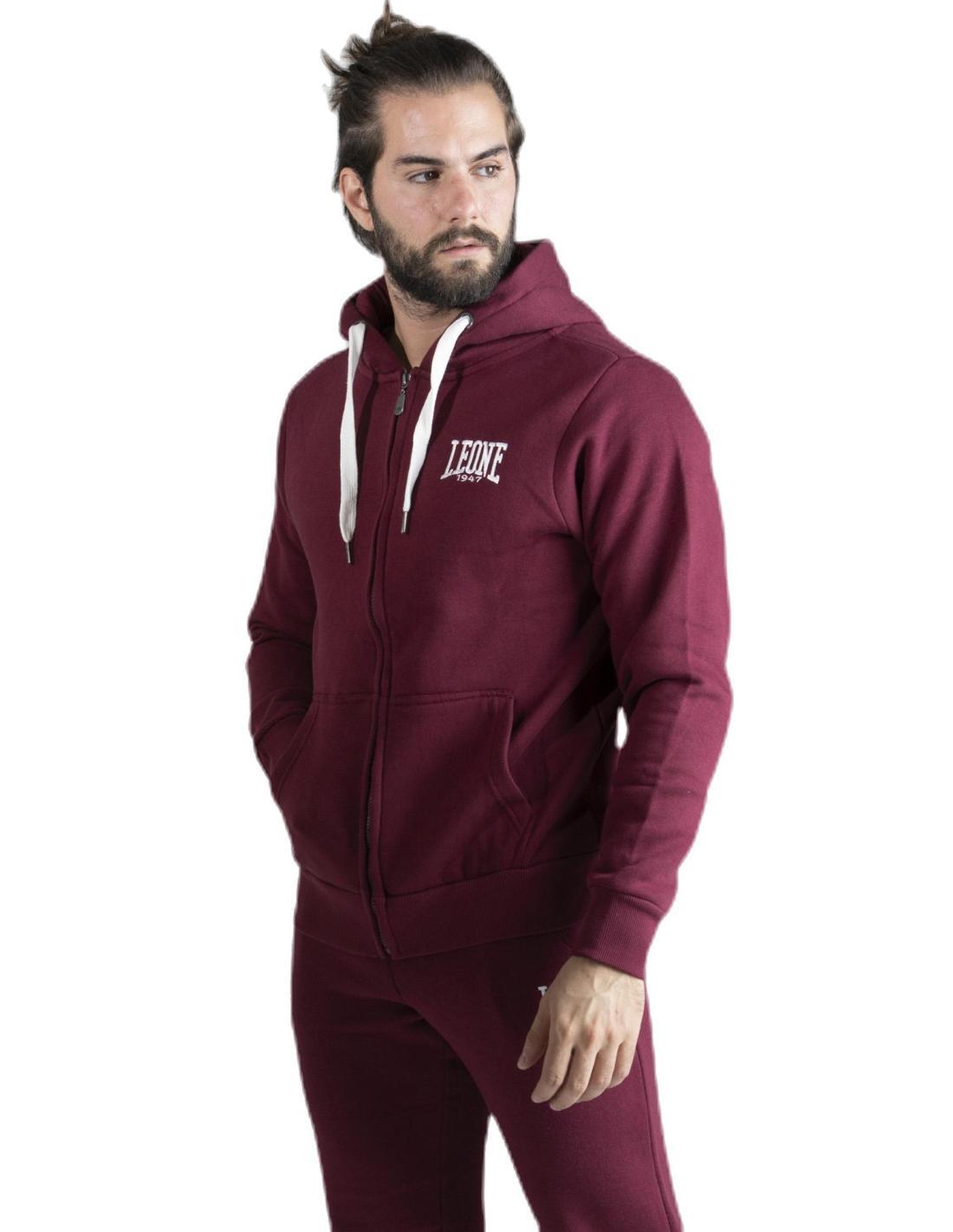 Leone 1947 Apparel Logo Stickerei Herren Sweatshirt 3/6