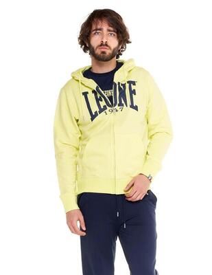 Felpa da uomo con cappuccio e zip Leone 1947 Apparel