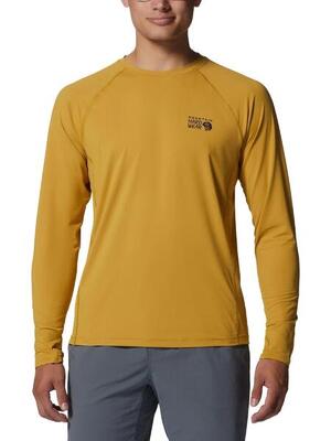 Sport t-shirt met lange mouwen heren crater lake crew