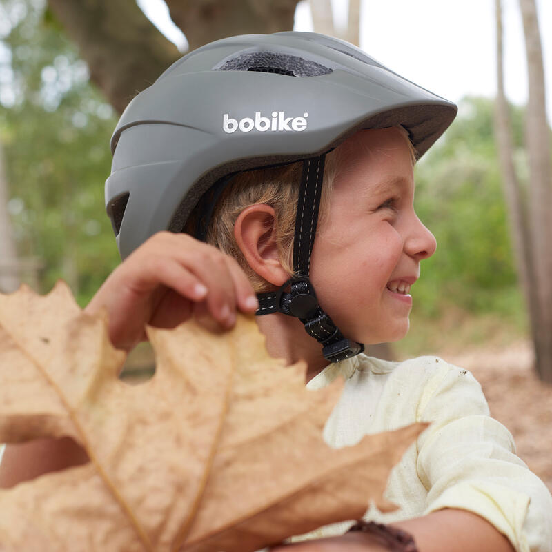 Fahrrad-In-Mold-Helm für Ältere kinder Exclusive Urbanes Grau