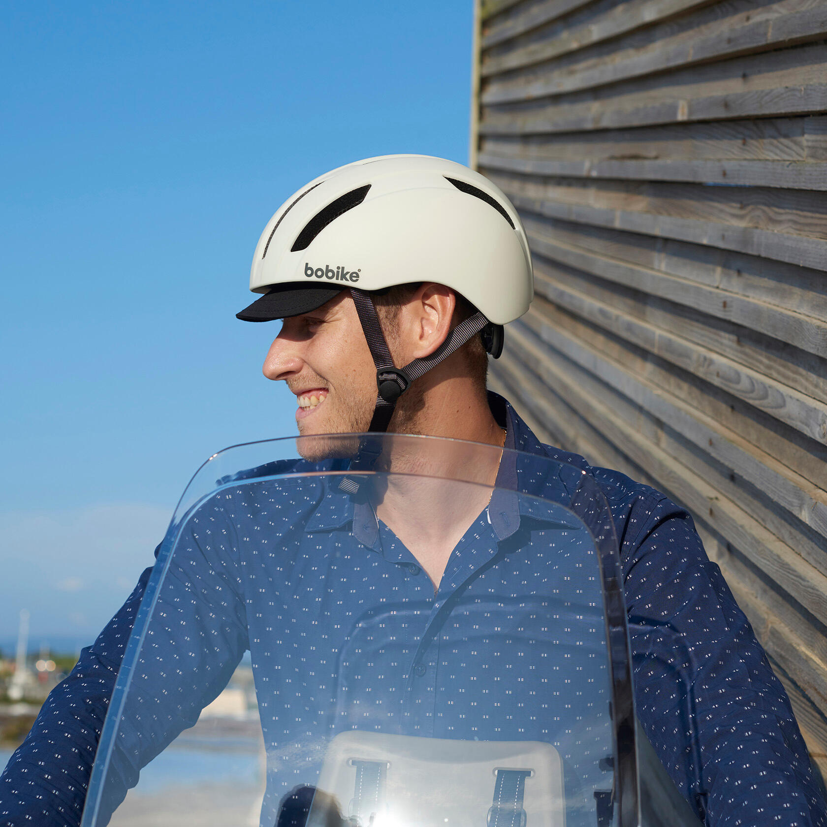 Capacete Adulto Citadino City Creme 5/7