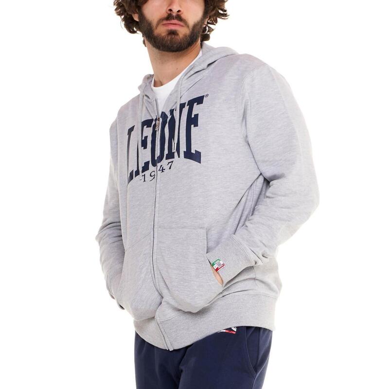 Felpa da uomo con cappuccio e zip Leone 1947 Apparel LEONE 1947 APPAREL