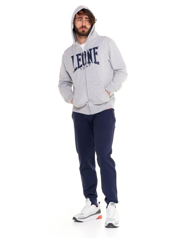 Męska zapinana na zamek bluza z kapturem Leone 1947 Apparel