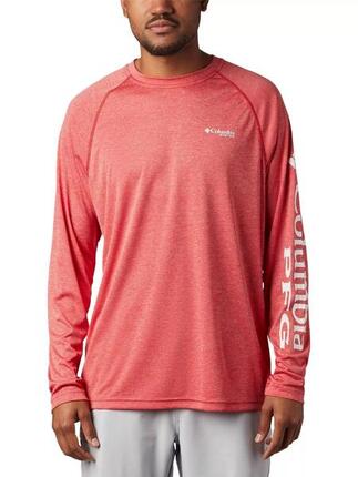 T-shirt sport hommes Terminal Tackle Heather LS