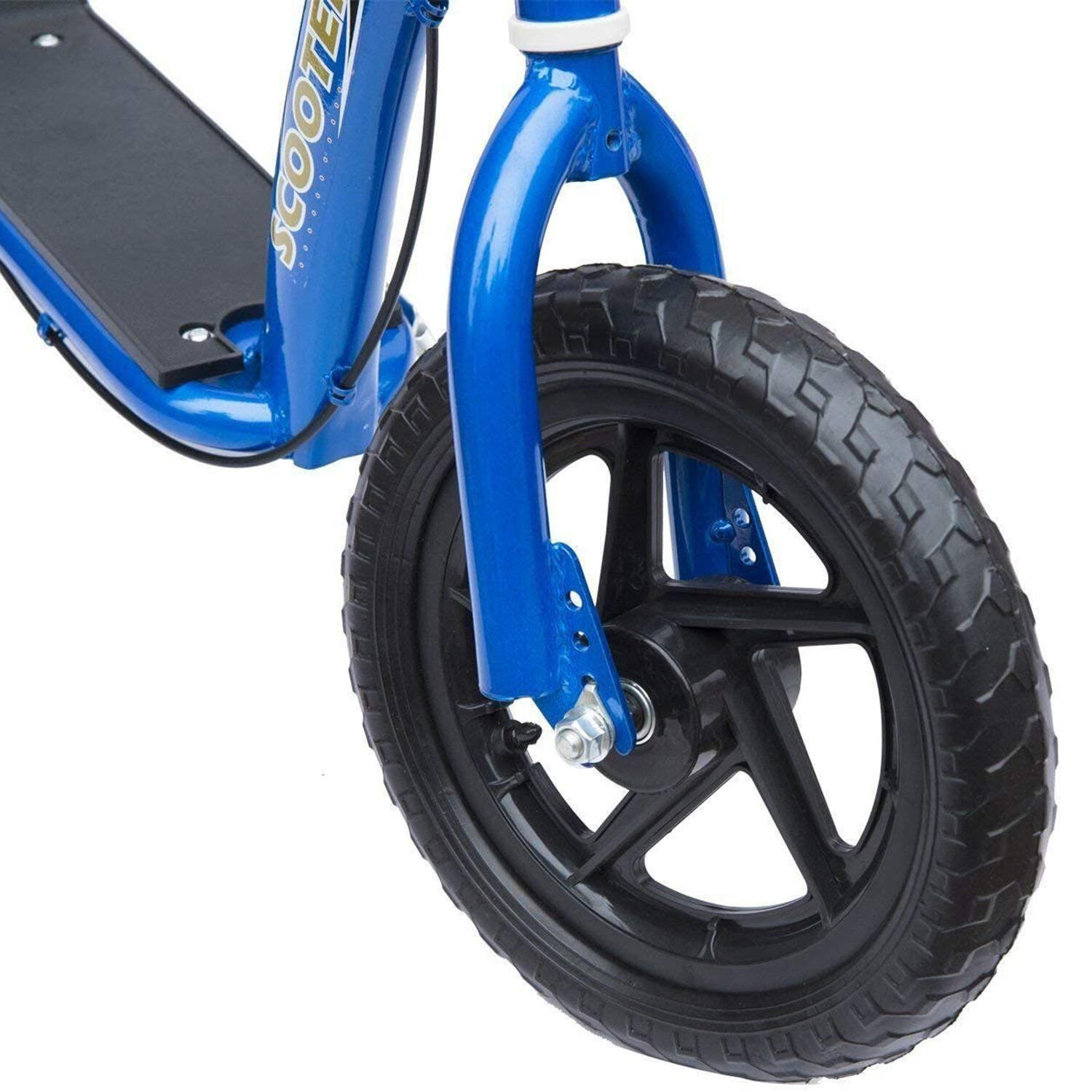 Trotinete para Crianças 120x52x88cm Azul HOMCOM 5/7