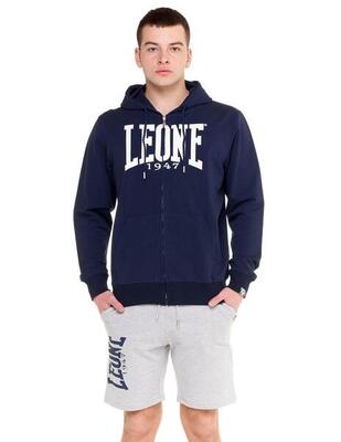 Felpa da uomo con cappuccio e zip Leone 1947 Apparel