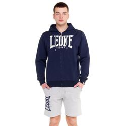 Leone Basic herenhoodie met rits, zonder sweatshirt