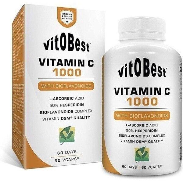 Vitamin C 1000 - 60 Vegetable Capsules VitoBest