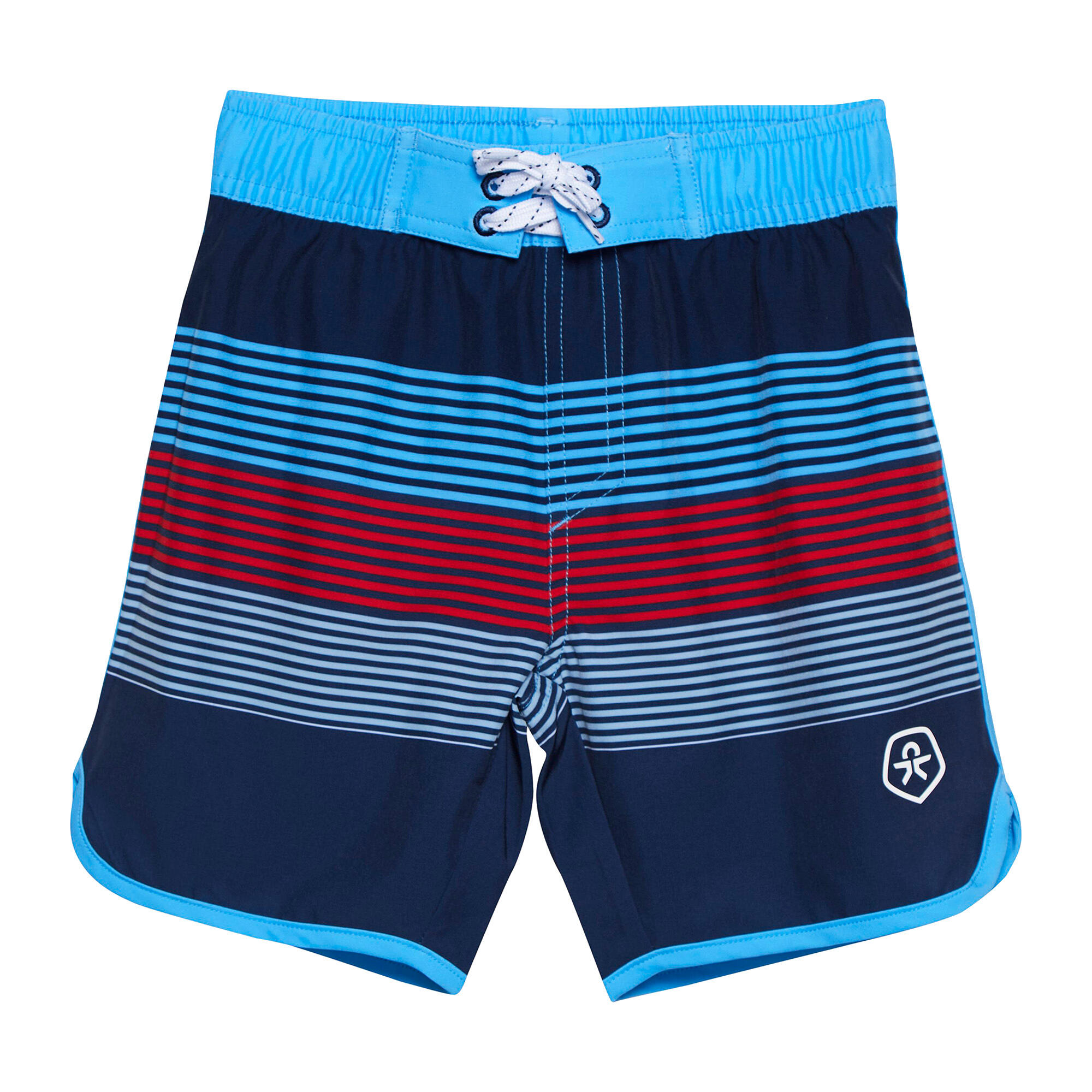 Color Kids - Short De Bain Color Kids Aop - Boardshort - Bleu - Decathlon