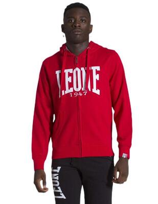 Felpa da uomo con cappuccio e zip Leone 1947 Apparel
