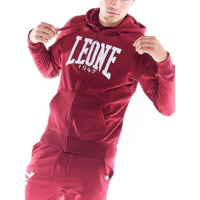 Sweat à capuche zippé Leone 1947 Apparel pour homme