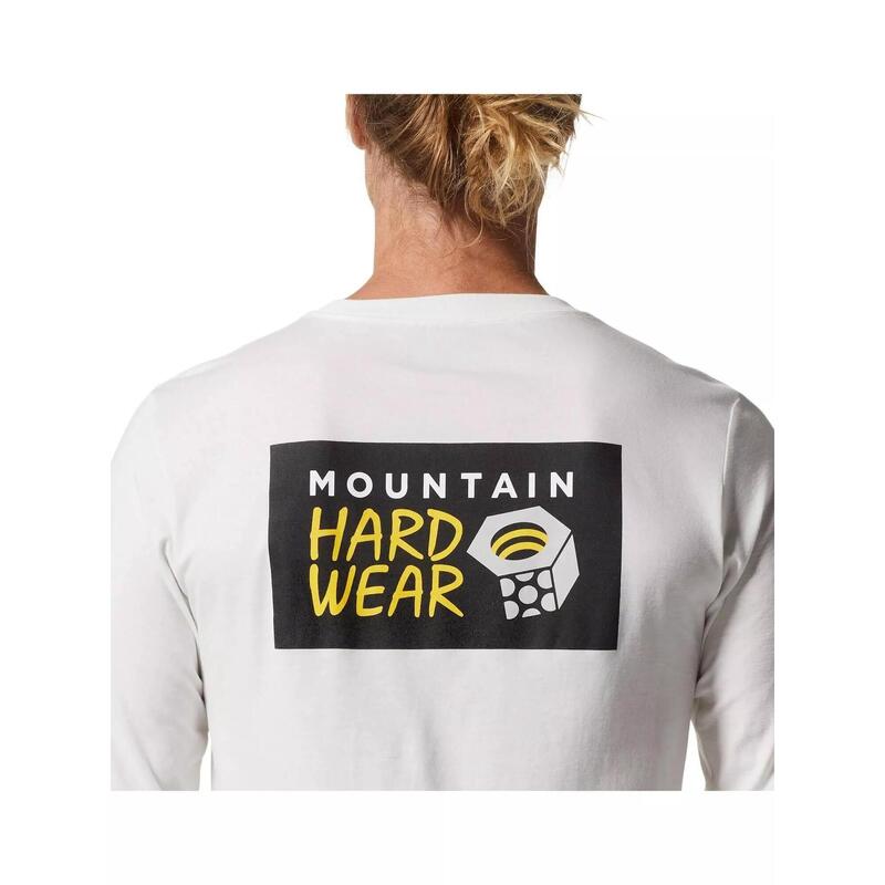Koszulka męska Mountain Hardwear Logo Ina Box z długim rękawem