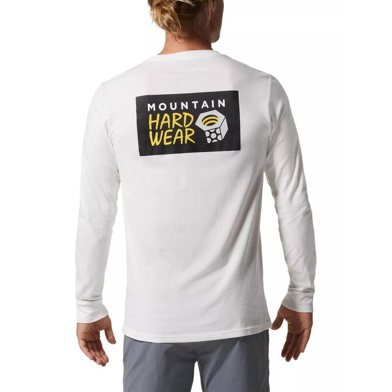 Koszulka męska Mountain Hardwear Logo Ina Box z długim rękawem
