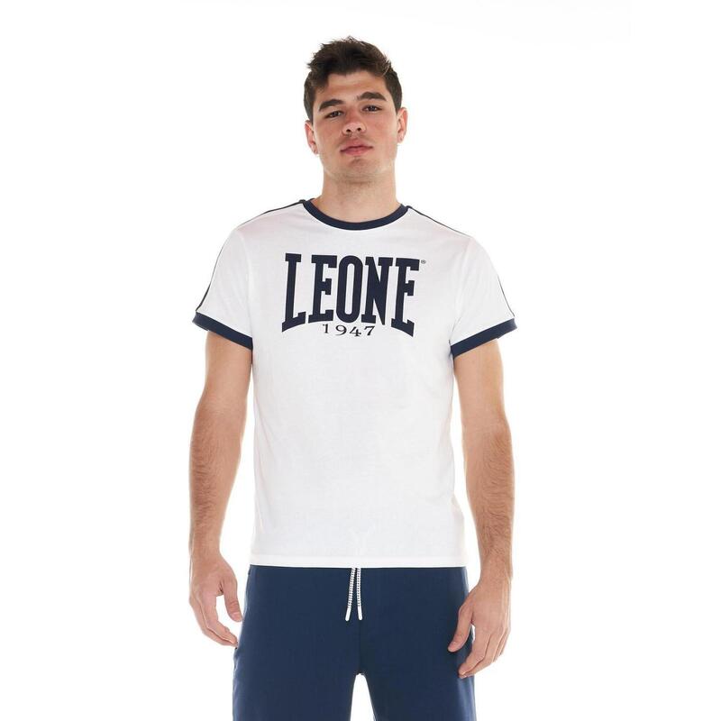 Camiseta masculina com logotipo grande Earth Tones
