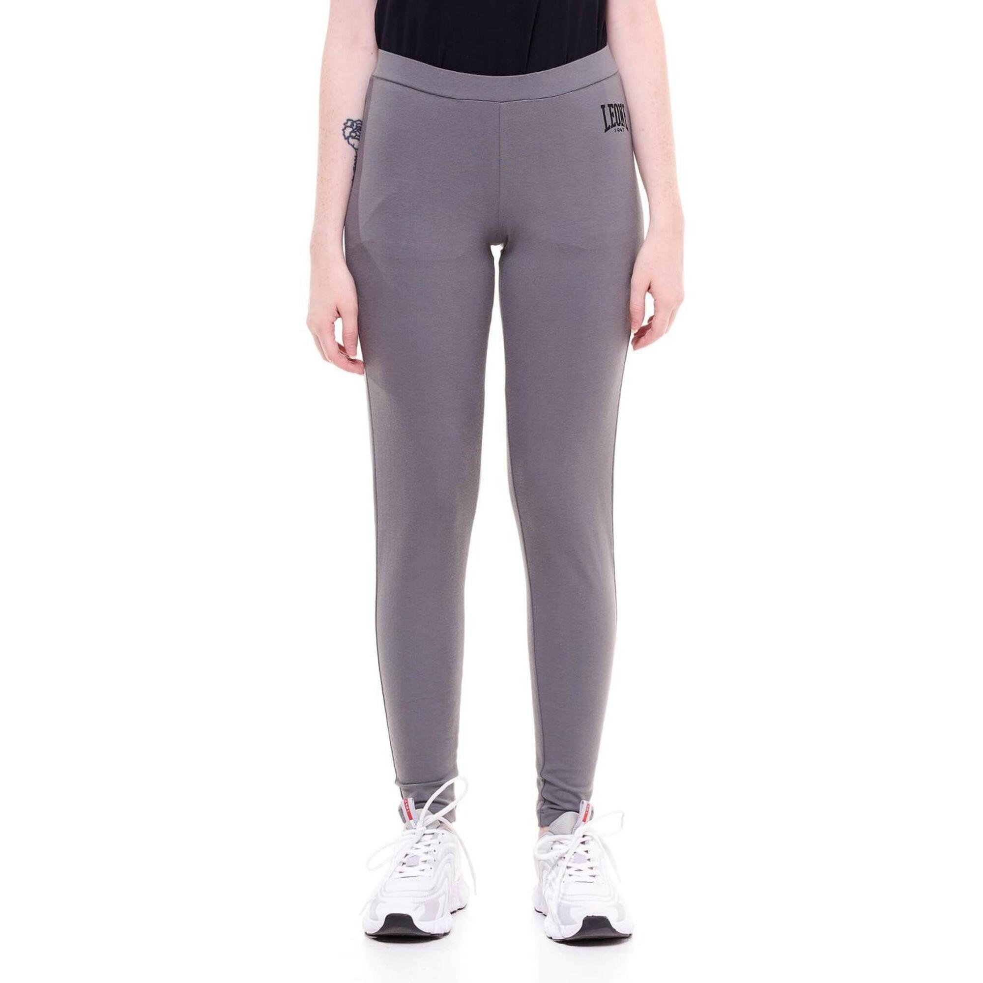 Leone 1947 Apparel - Legging Femme Basique Petit Logo - Legging - Gris - 40 M - Decathlon