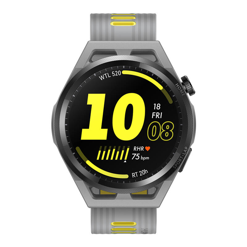 Montre connectée GPS Cardio Running- WATCH GT Runner Gris