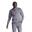 Camisola Stand-Up Collar Masculina com Logótipo Pequeno Full Zip Basic