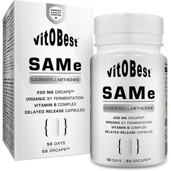 Same 200mg - 50 drcaps de VitoBest Exclusivo Online      35,80€  Preço por quantidade 358,00€kg VITOBEST Same 200mg - 50 drcaps de VitoBestVendido e expedido por: Masmusculo    