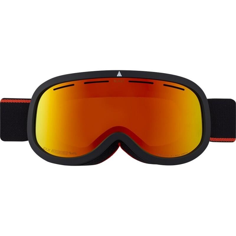 CAIRN Masque de ski Junior BLAST SPX3000IUM - Mat Black / Bright Red