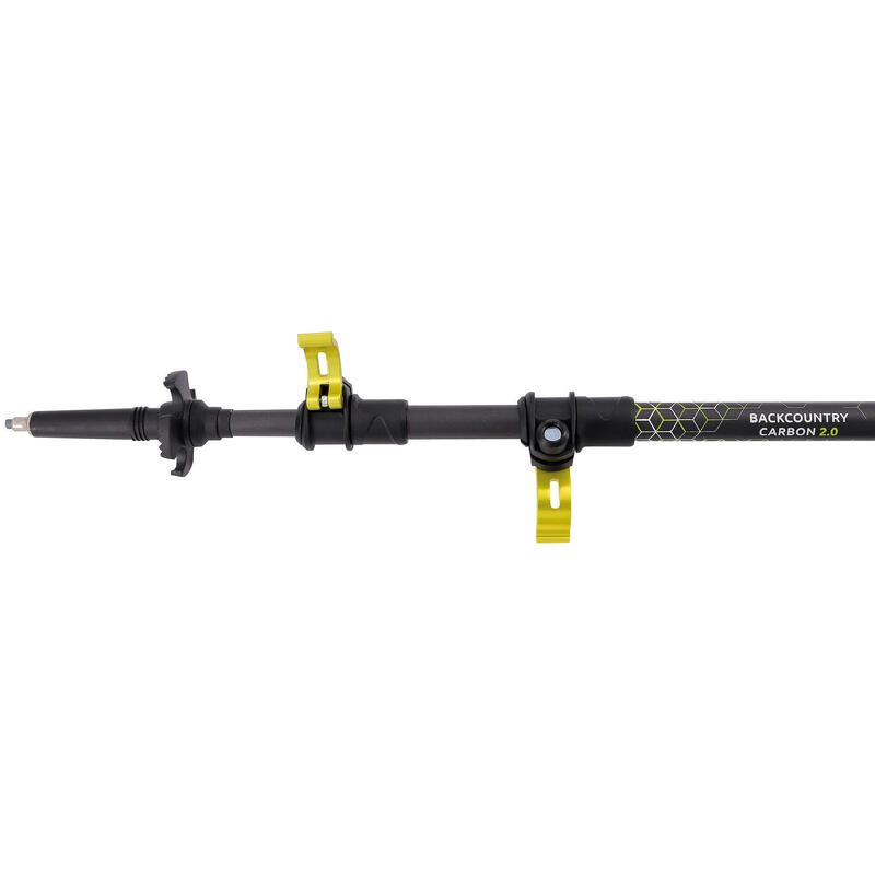 Backcountry Carbon 2.0 Trekking Pole - Black/Yellow