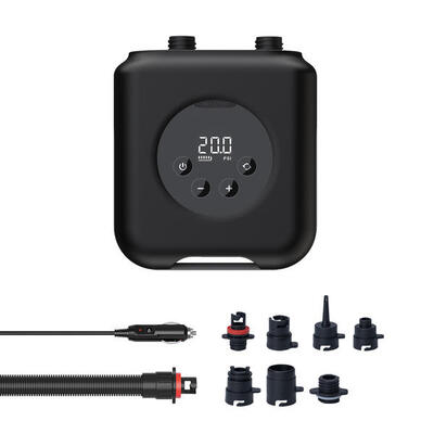 Elektrische suppomp accu 20 psi supboards, luchtbedden, rubberboten, zwembaden