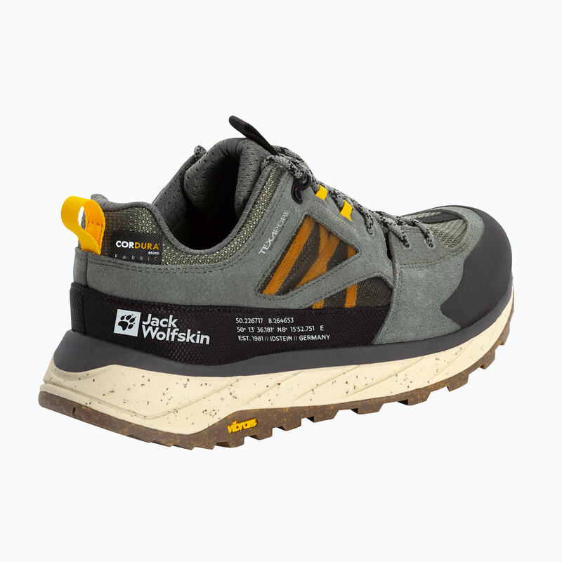 Bocanci de trekking pentru bărbați Jack Wolfskin Terraquest Texapore Low