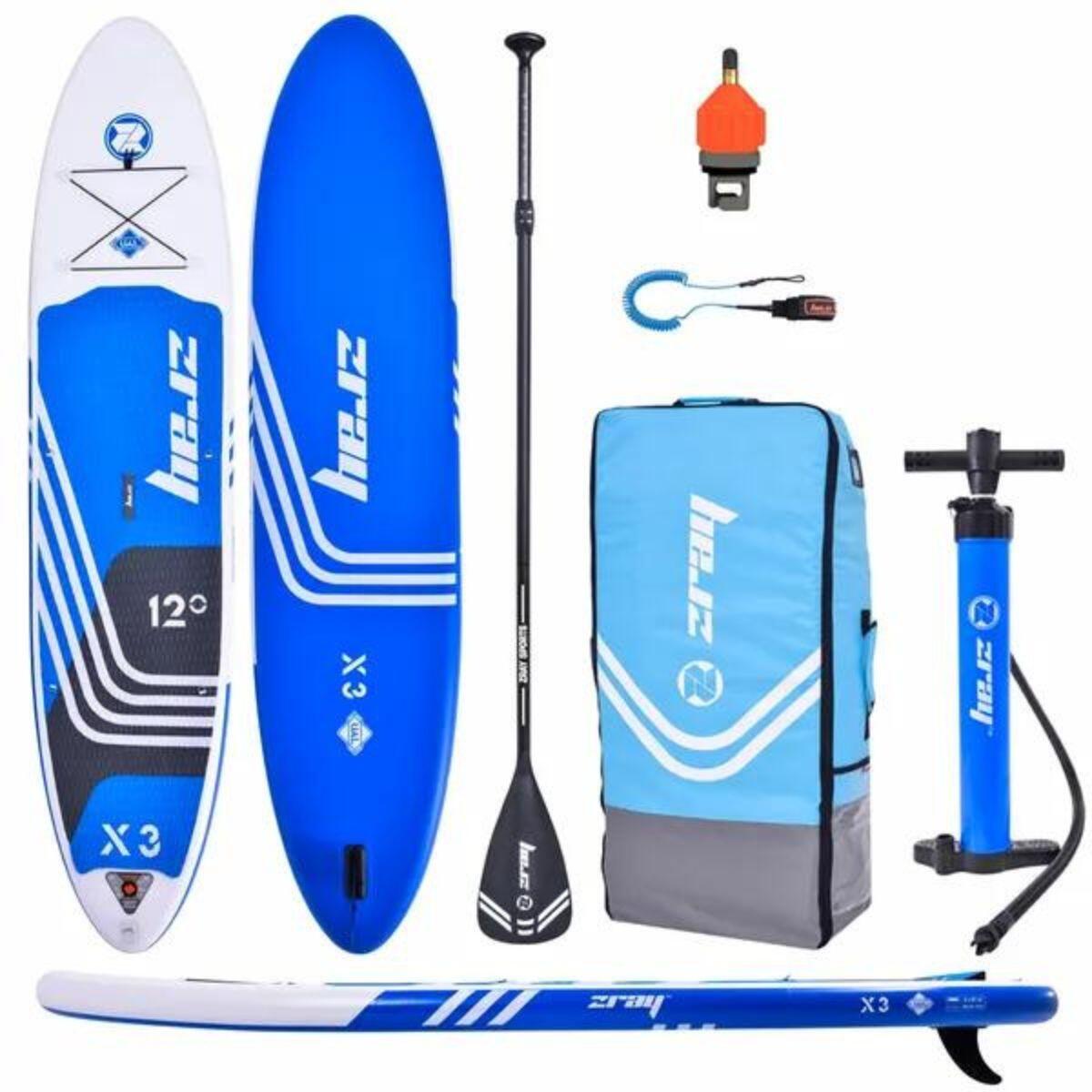 ZRAY Opblaasbaar Stand Up Paddle board met accessoires - Zray X3 12'