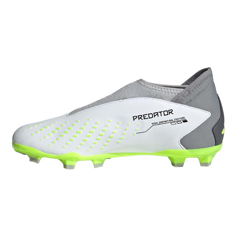 Chaussures de football Garçons Adidas Predator Accuracy.3 Ll Fg Blanc