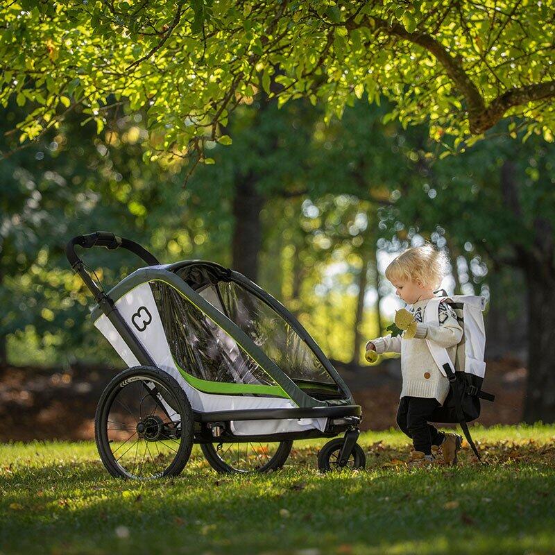 Hamax "Breeze One" converteerbare kinderwagen fietskar 4/7