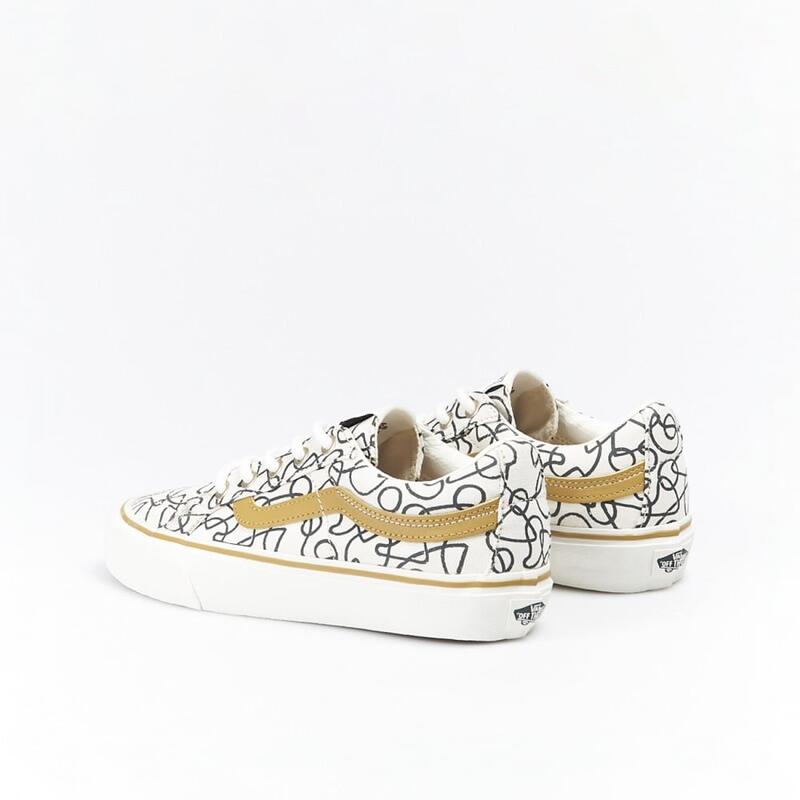 Calçado Skate para mulheres Vans VN0A4UWIB831 SK8 Low Reissue Beige