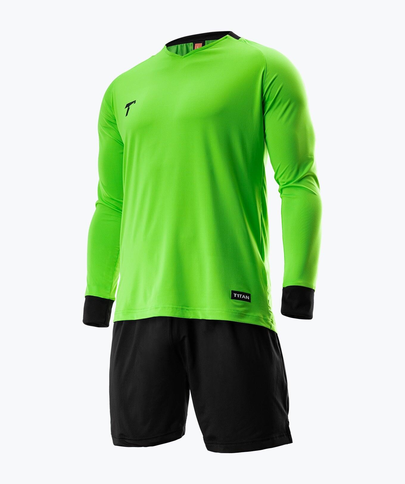 Camiseta de portero manga larga  T1TAN verde 5/5