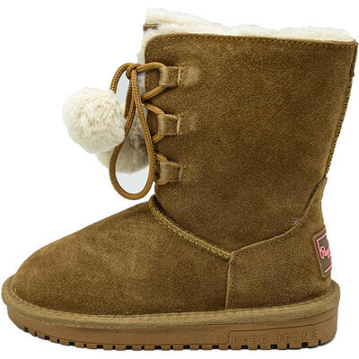 Stiefel Pepe Jeans Diss Plush, Braun, Kinder