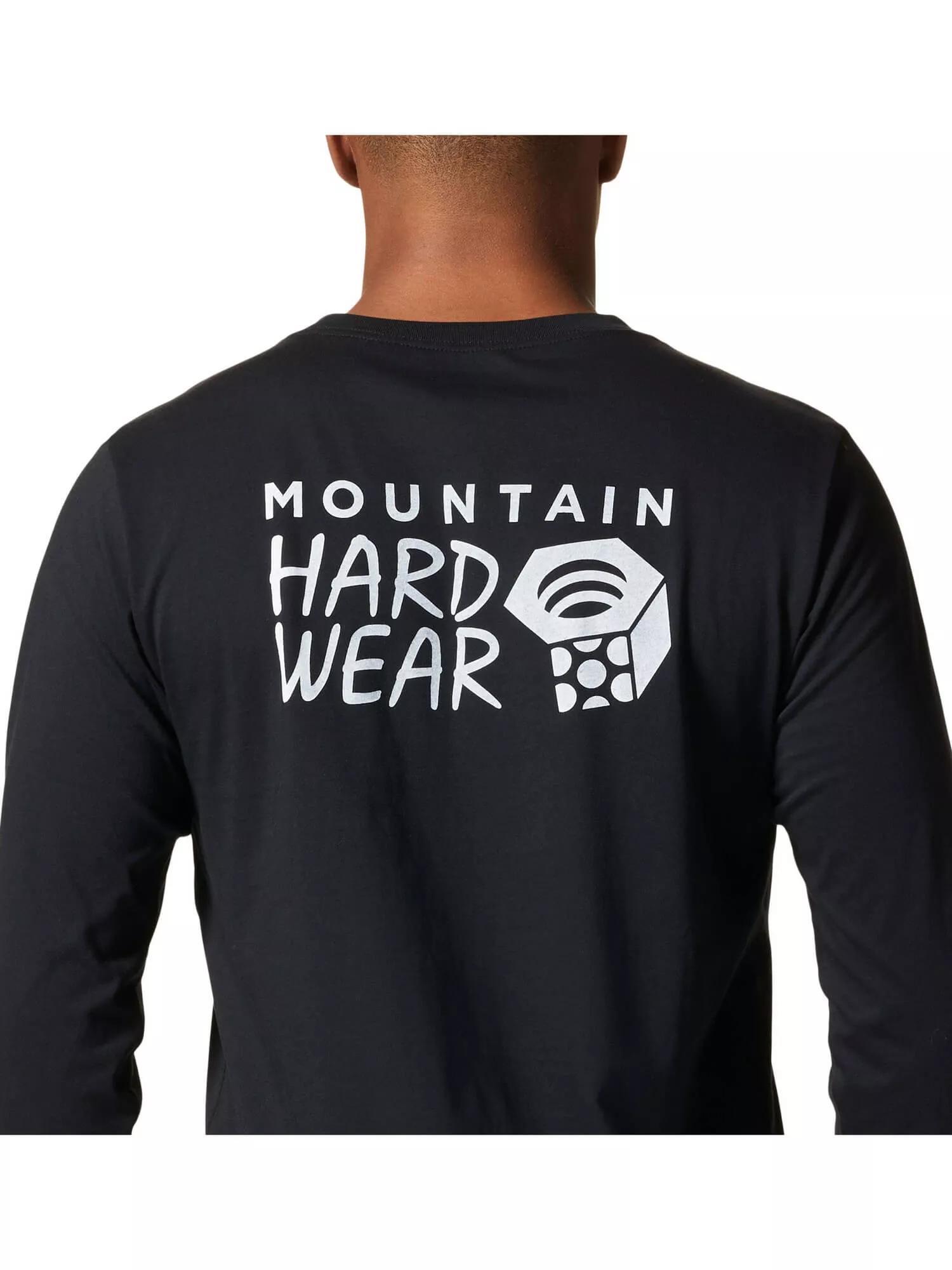 Langarm T-Shirt MHW Back Logo Long Sleeve Herren - Schwarz 5/6