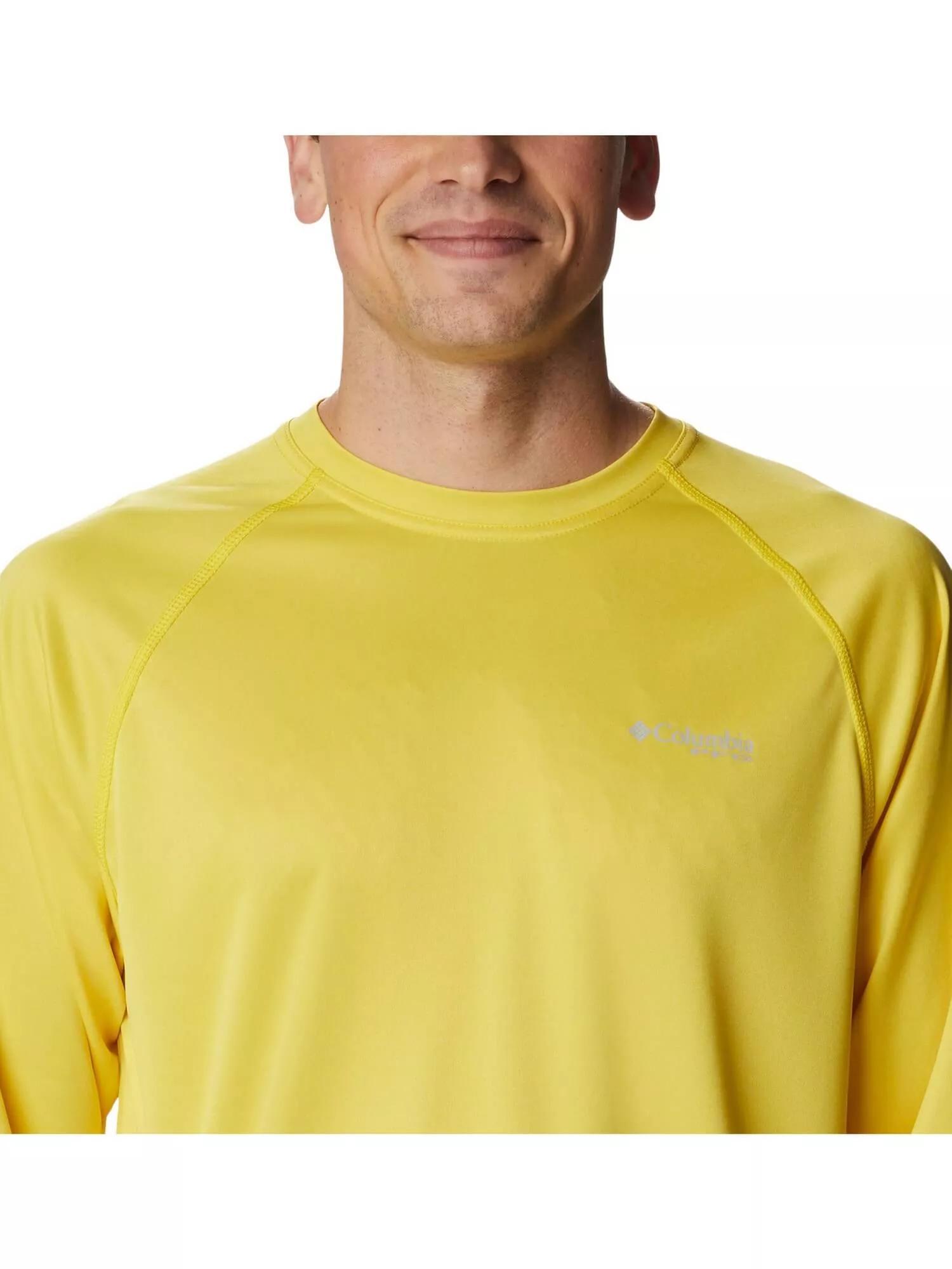 T-shirt sport hommes Terminal Tackle Heather LS 4/5