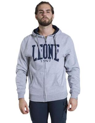 Felpa da uomo con cappuccio e zip Leone 1947 Apparel