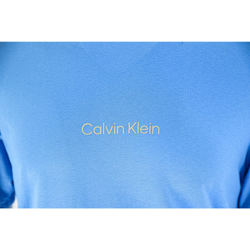 Camiseta Calvin Klein, Azul, Hombre