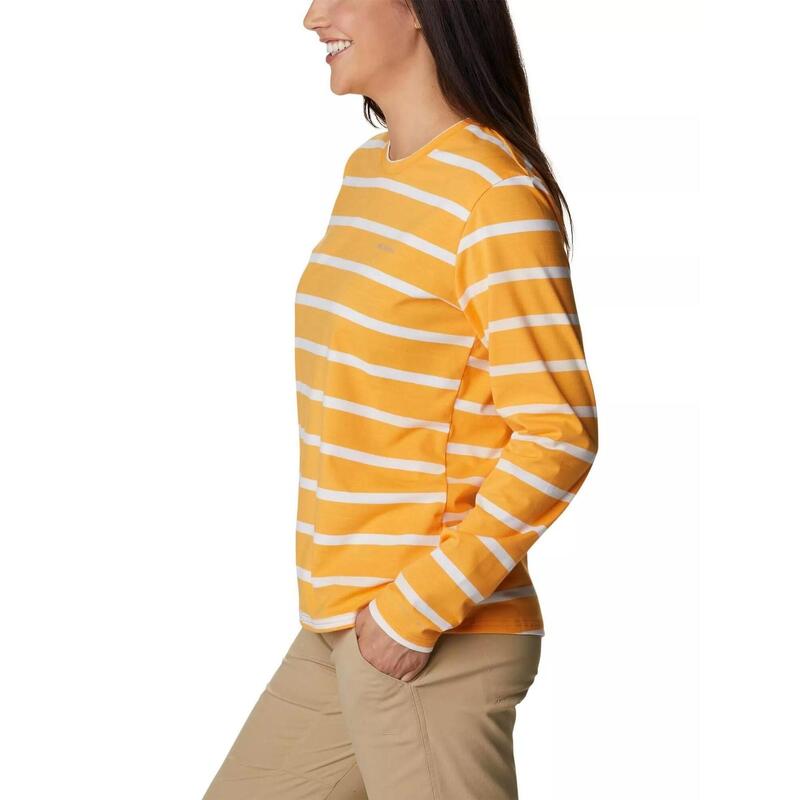 Tricou cu maneci lungi, pentru sport Sun Trek Pattern Long Sleeve Tee femei