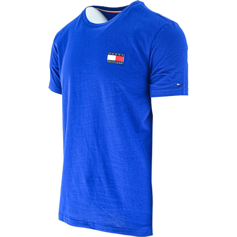 Camiseta Tommy Hilfiger Tommy 85 Logo Relaxed Fit, Azul, Hombre