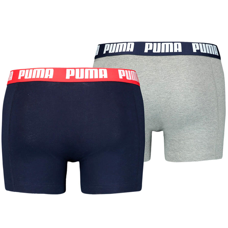 Puma Calzoncillos Puma Basic Boxer 2p Hombre Gris/azul 2/4