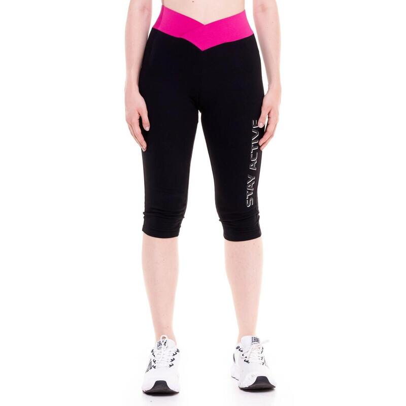 Legging tot boven de knie voor dames Leone Basic