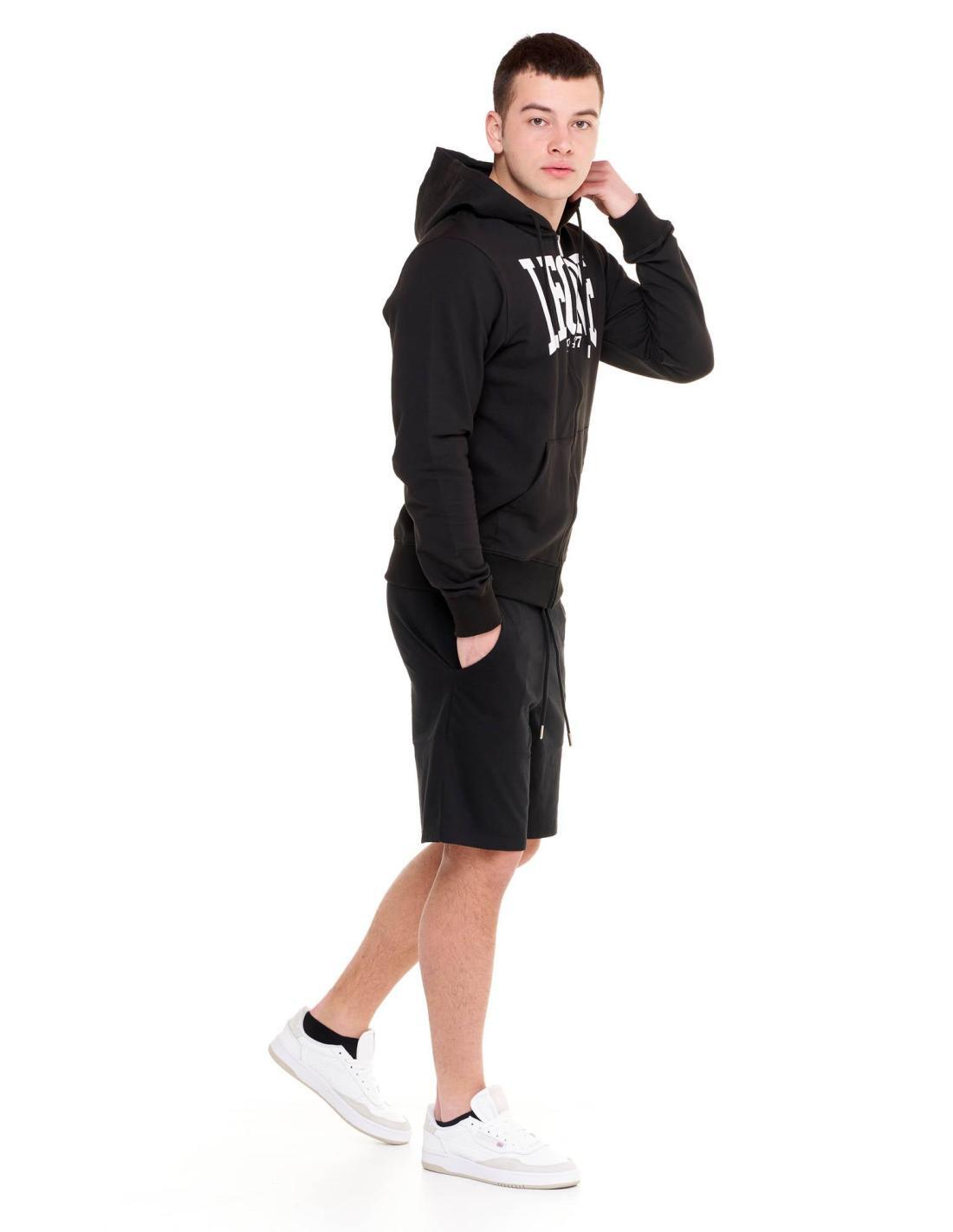 Leone Basic Sudadera con capucha y cremallera para hombre 3/6