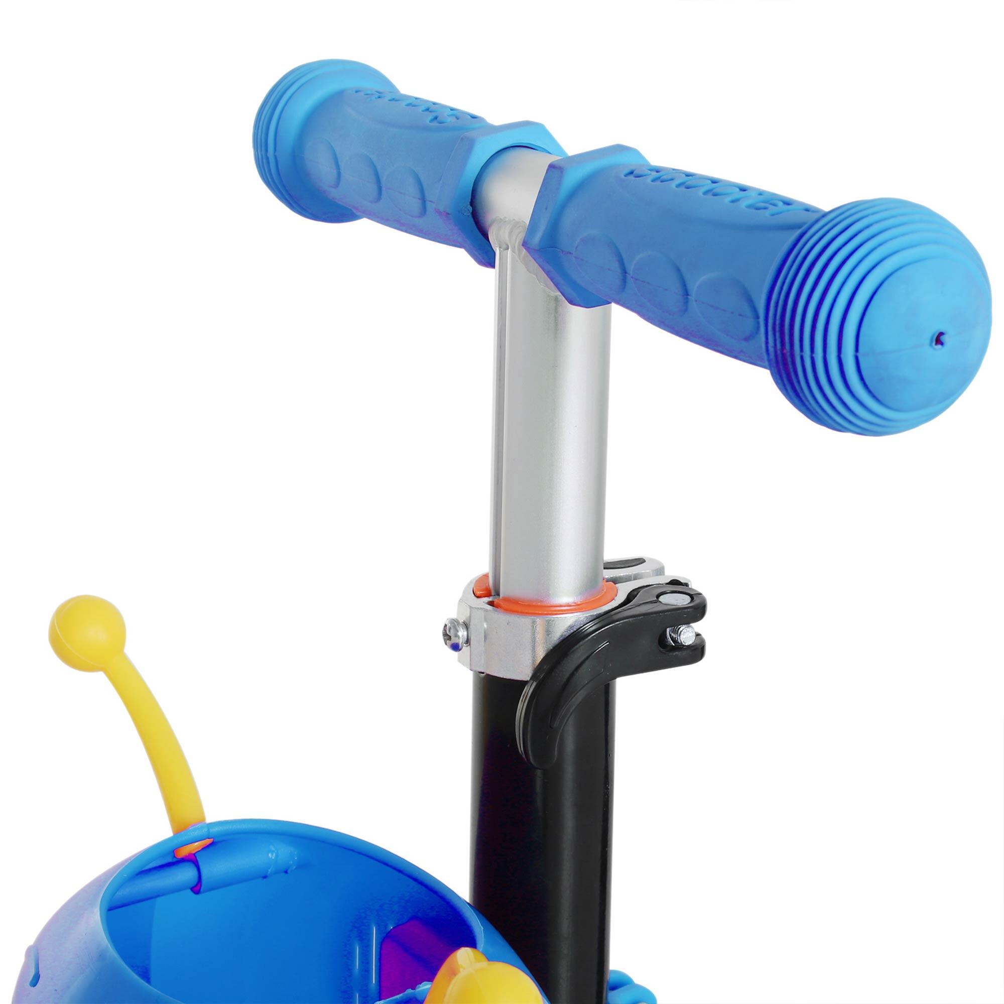 Trotinete para crianças 62x25x72,5 cm Azul HOMCOM 4/5