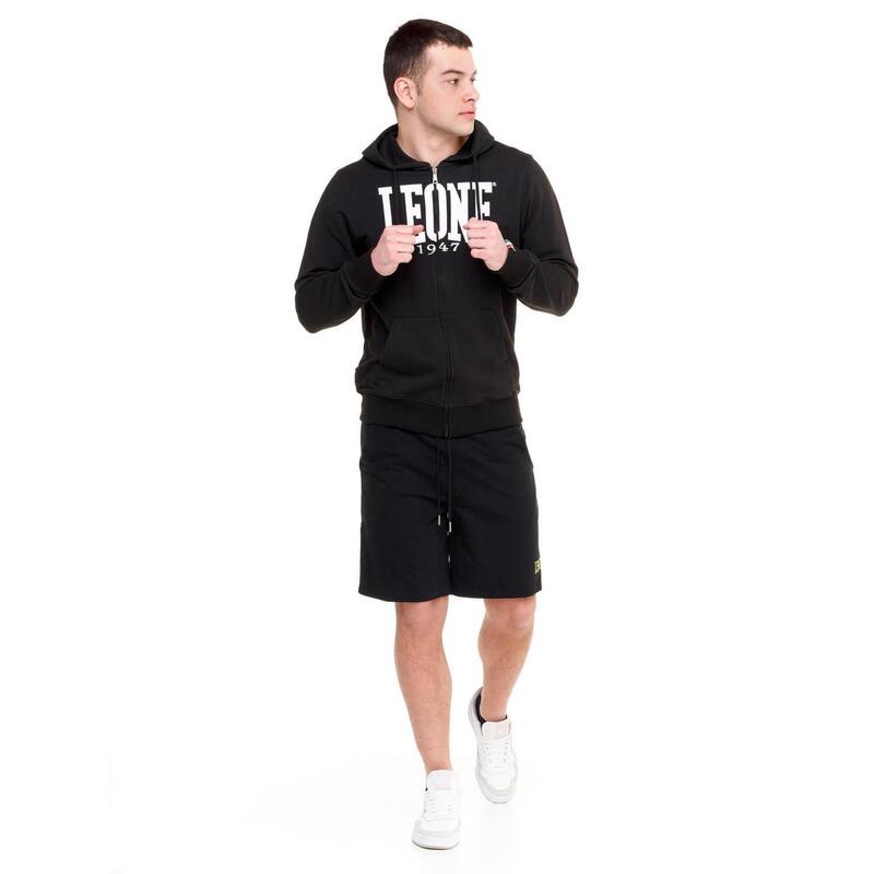 Sweat homme avec capuche et zip Leone 1947 Apparel