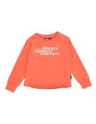 Sweatshirt met ronde hals voor meisje color