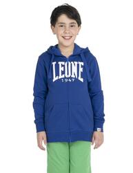 Sweat zippé garçon à capuche Leone Basic