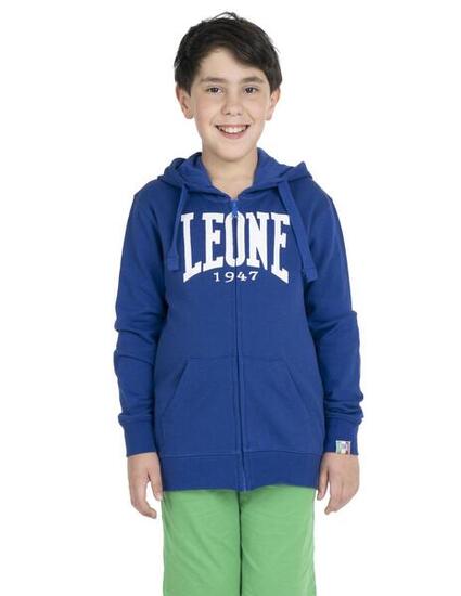 Sweat zippé garçon à capuche Leone Basic