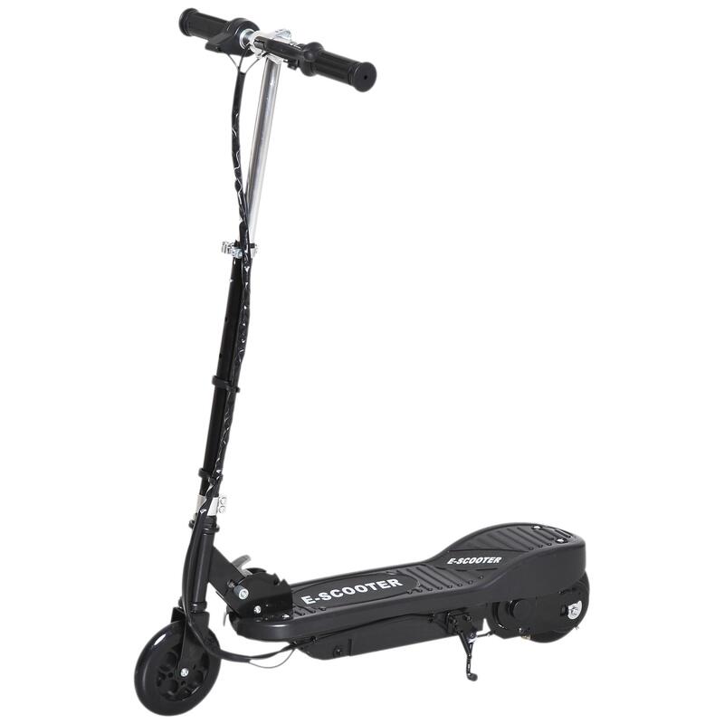 Patinete Eléctrico para Niños HOMCOM 74x36x92.5 cm Negro