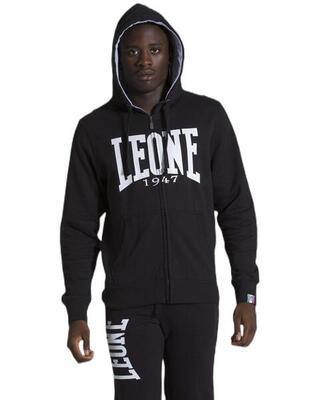 Felpa da uomo con cappuccio e zip Leone 1947 Apparel
